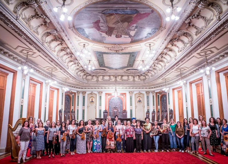 Orquestra de Mulheres do Rio de Janeiro [Divulgação / Daniele Bendinger]