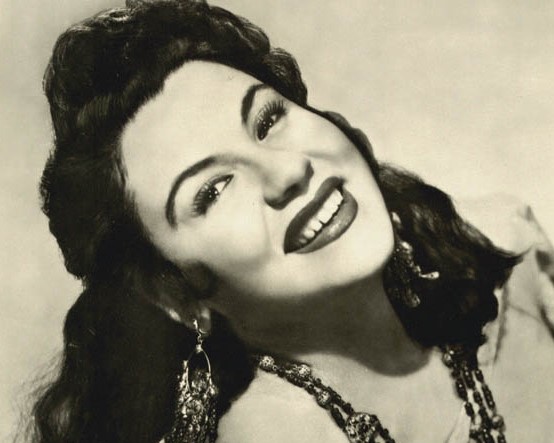 A mezzo soprano Fedora Barbieri