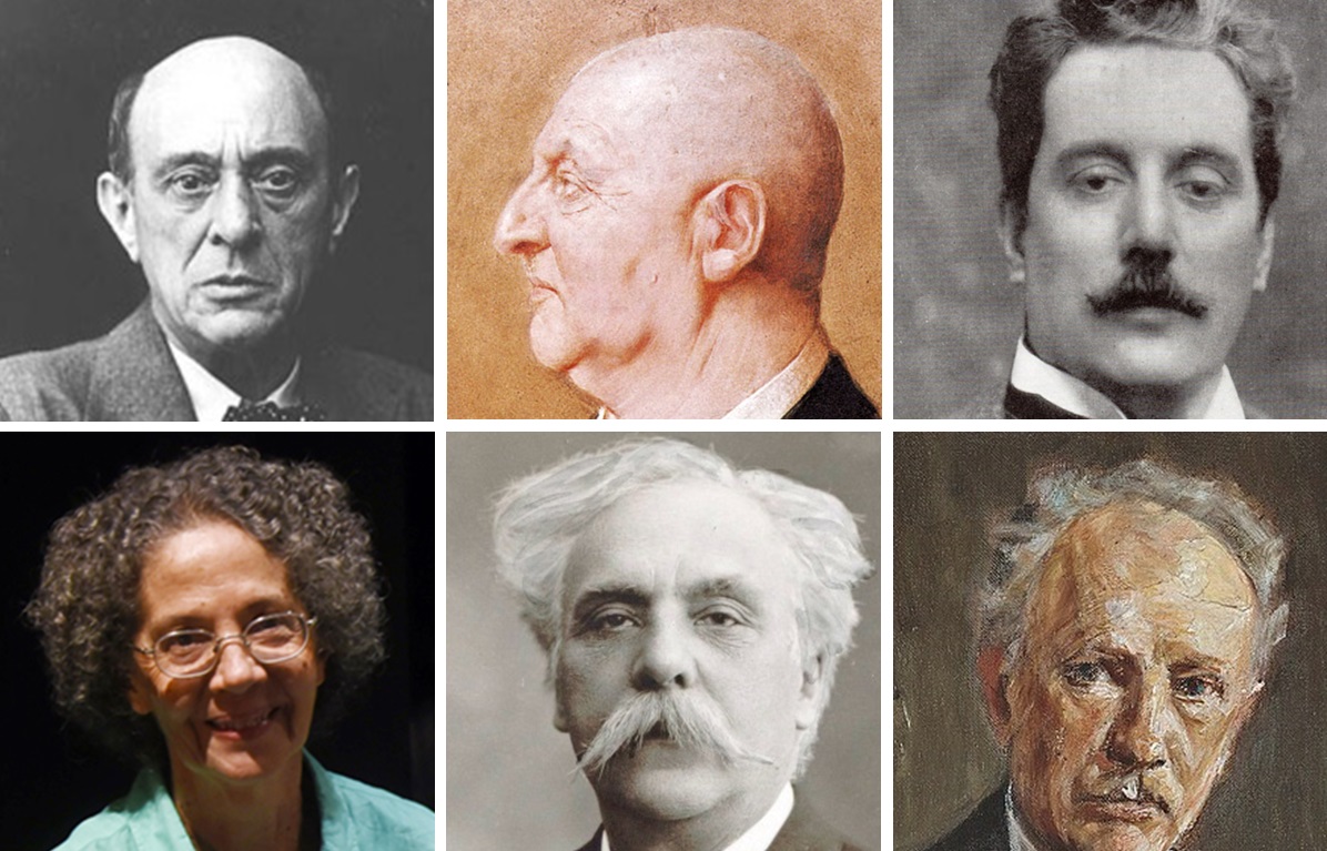 Schoenberg, Bruckner, Puccini, Marisa Rezende, Fauré e Strauss