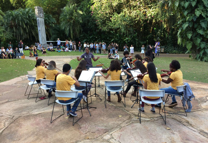 Apresentação dos alunos da Escola de Música de Inhotim [Revista CONCERTO]