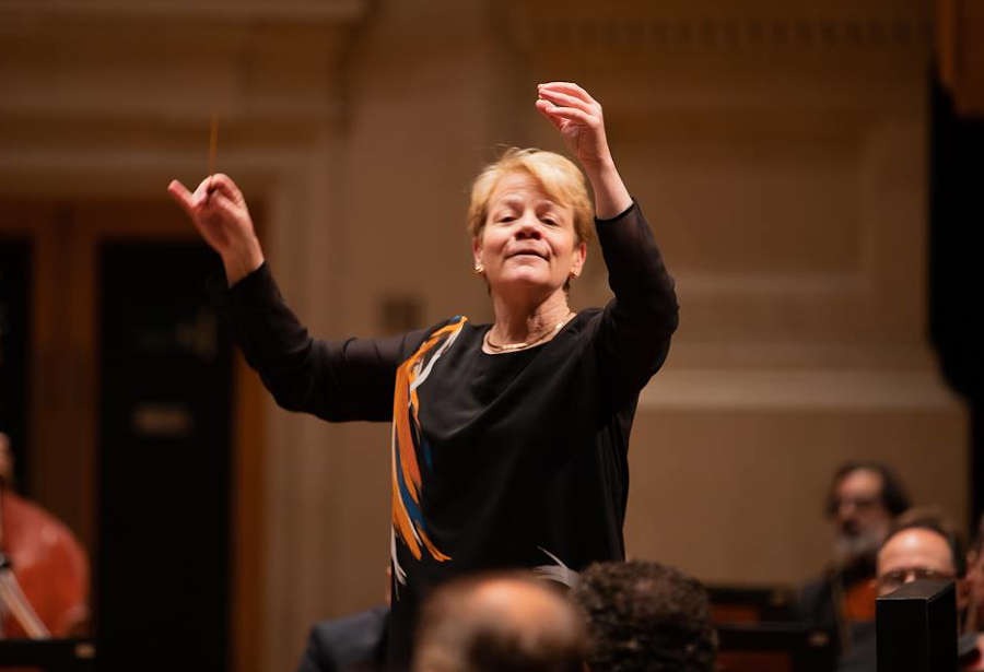 Marin Alsop, regente de honra da Osesp (divulgação)