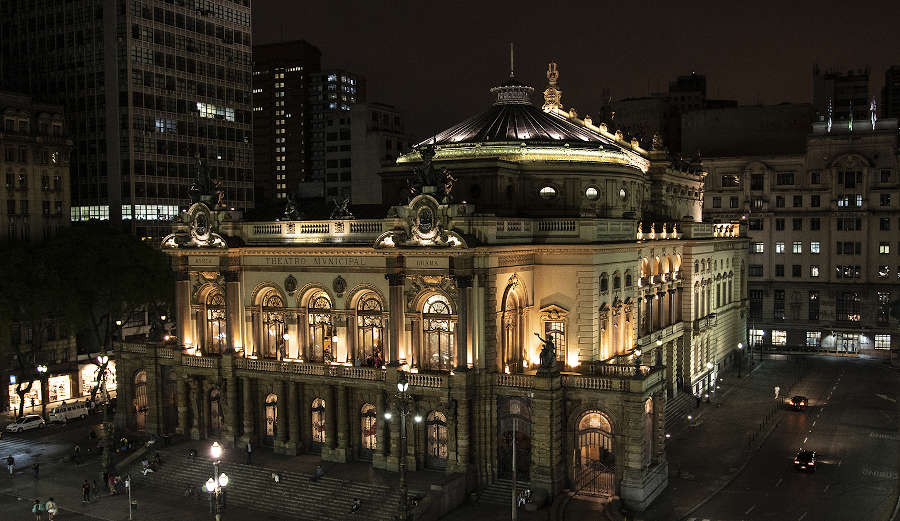 Fachada do Theatro Municipal de São Paulo [Divulgação/Fabiana Stig]