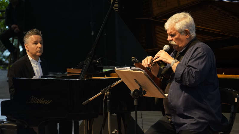 Marcelo Bratke e Dori Caymmi