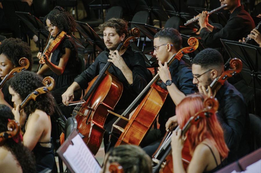 Orquestra Neojiba [ Divulgação/ Matheus dos Anjos]