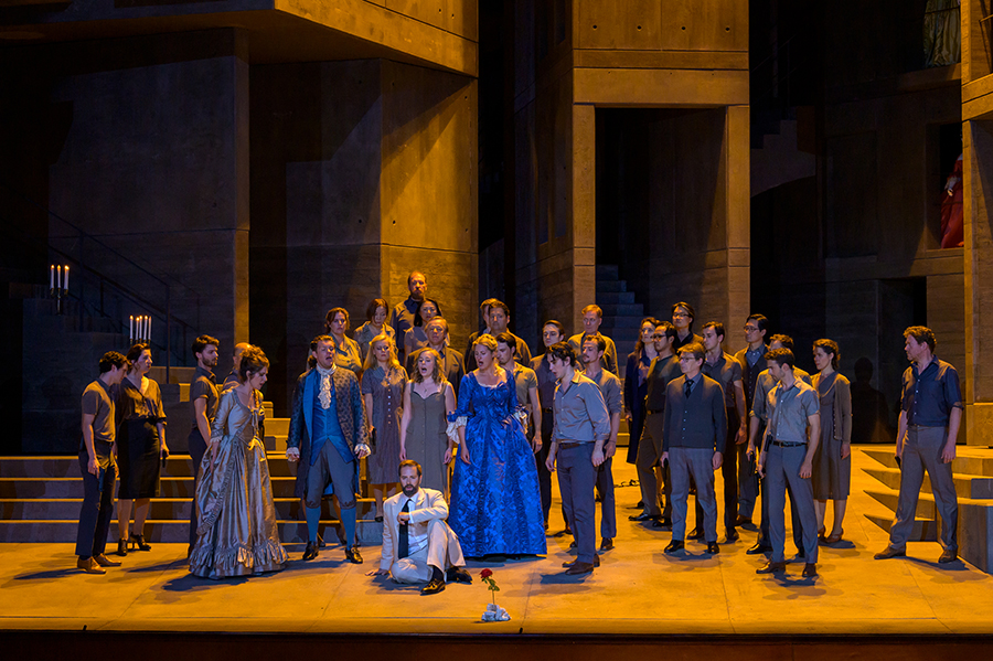 Ópera Don Giovanni, de Mozart, apresentada na Ópera de Paris [Divulgação]