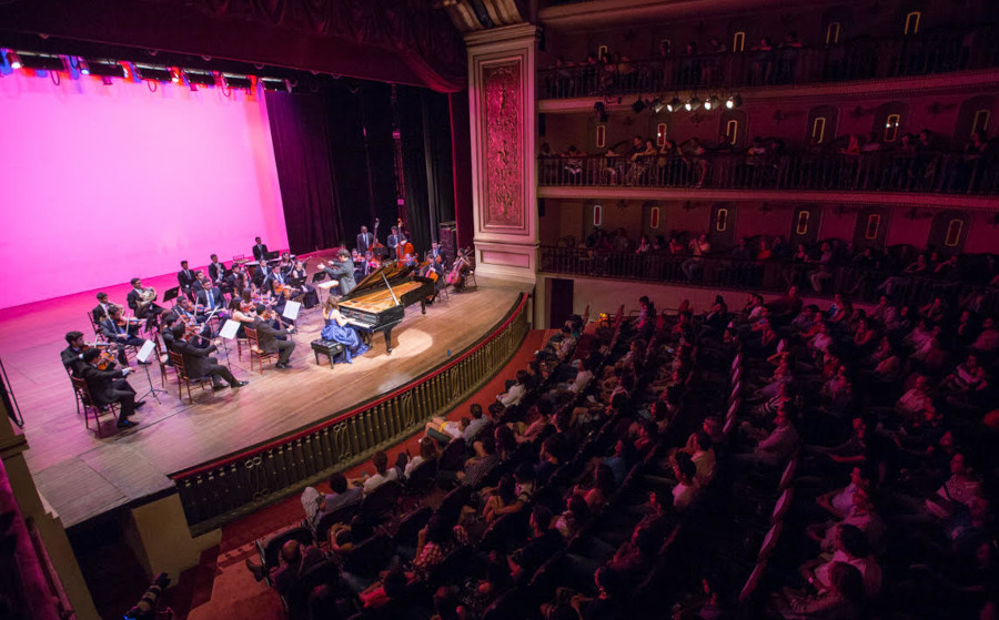 Academia Jovem Concertante em apresentação na sua última edição [Divulgação/Daniel Ebendiger]