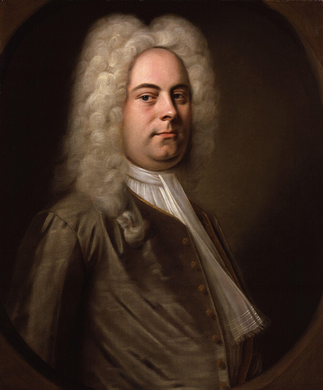 Georg Friedrich Händel por Balthasar Denner [Reprodução]