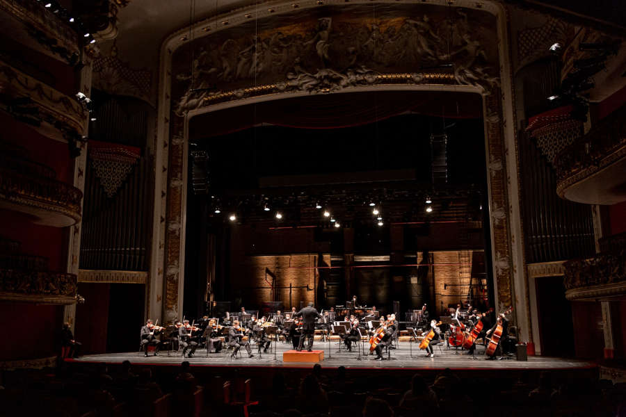 Concerto da Orquestra Sinfônica Municipal de São Paulo [Divulgação/Rafael Salvador/Facebook Theatro Municipal de São Paulo]