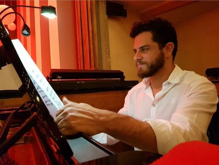 O pianista Rafael Andrade [Reprodução]