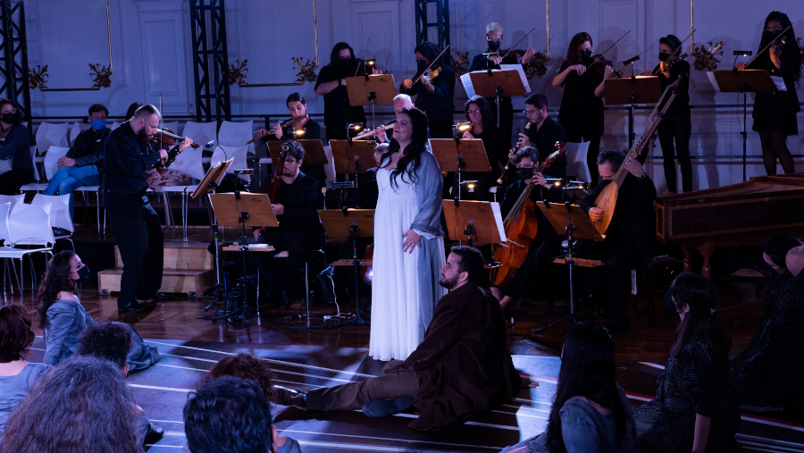 A soprano Marília Vargas como Diana [Divulgação/Stig de Lavor]