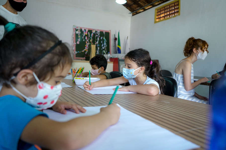 Oficina promovida pelo Festival Artes Vertentes, em Tiradentes [Divulgação/Marlon de Paula]