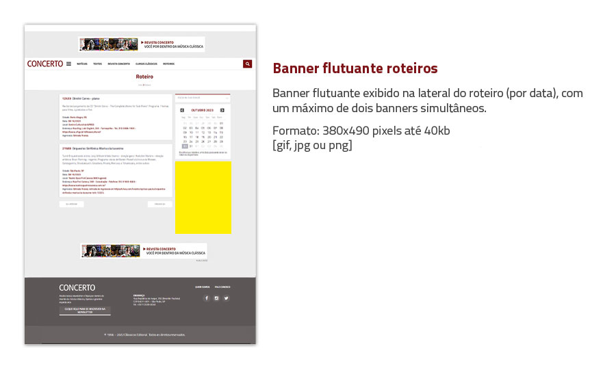 Banner card roteiros