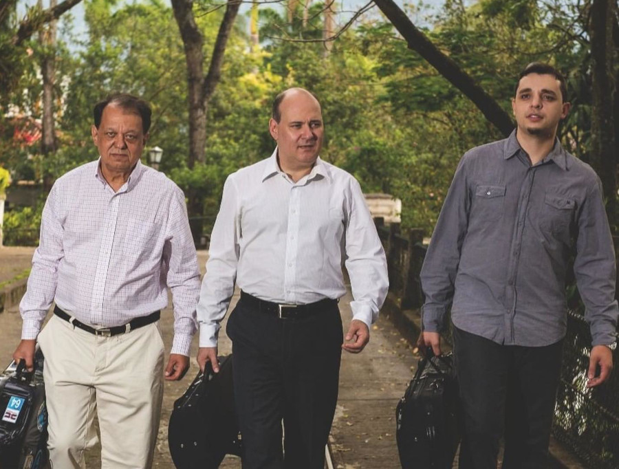 Alceu Reis, Claudio Cruz e Gabriel Marin [Divulgação/Azul Music]