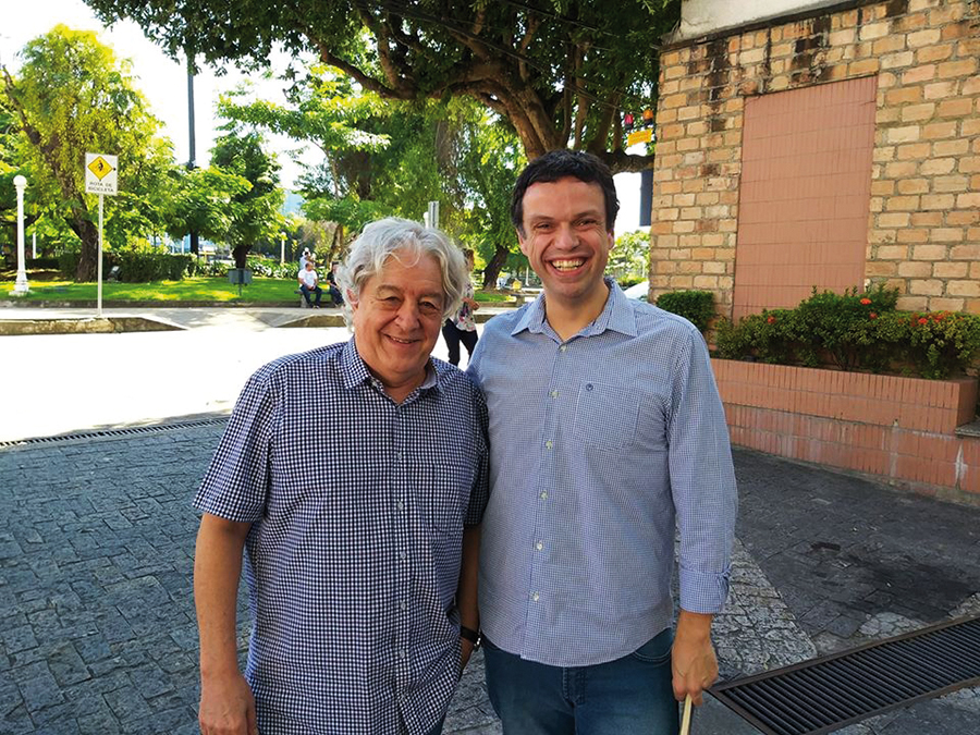 Jorge Coli e Leonardo Martinelli [Revista CONCERTO / João Luiz Sampaio]