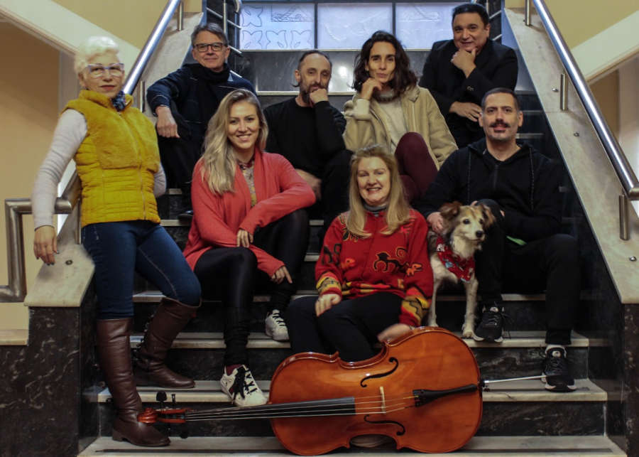 Equipe criativa de 'Operita Violoncello' [Divulgação]