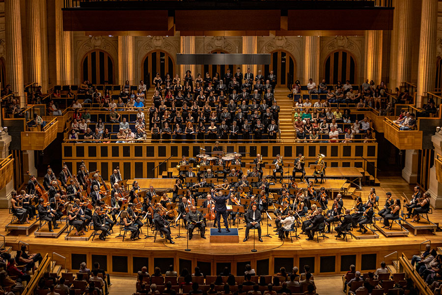Concerto da Osesp e de seu coro na Sala São Paulo (divulgação, Livian Alves)