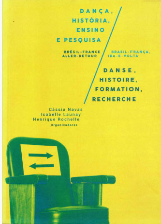 Capa do livro Dança, História, Ensino e Pesquisa / Brasil-França Ida e Volta 