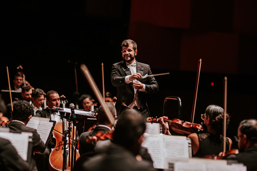 Maestro Daniel Nery, novo diretor artístico da Orsse (divulgação, Júlia Rodrigues)