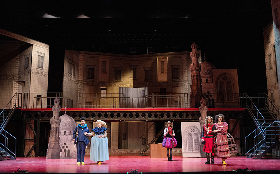 Cena de Don Giovanni, produção do Theatro Municipal de São Paulo (divulgação, Larissa Paz)