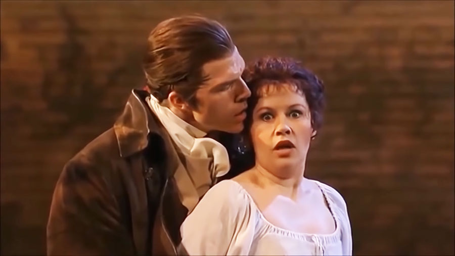 Cena de ‘Don Giovanni’, de Mozart, em produção da Ópera de Zurique de 2001 (reprodução YouTube)