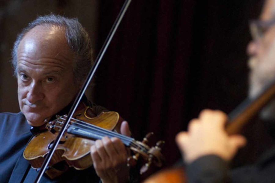 Regis Pasquier durante recital em Campinas [Divulgação]