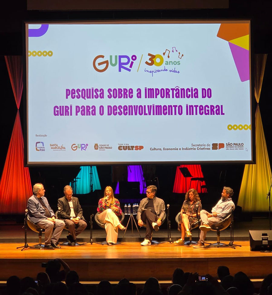 Lançamento do estudo do Observatório Fundação Itaú sobre o Guri (reprodução LinkedIn)