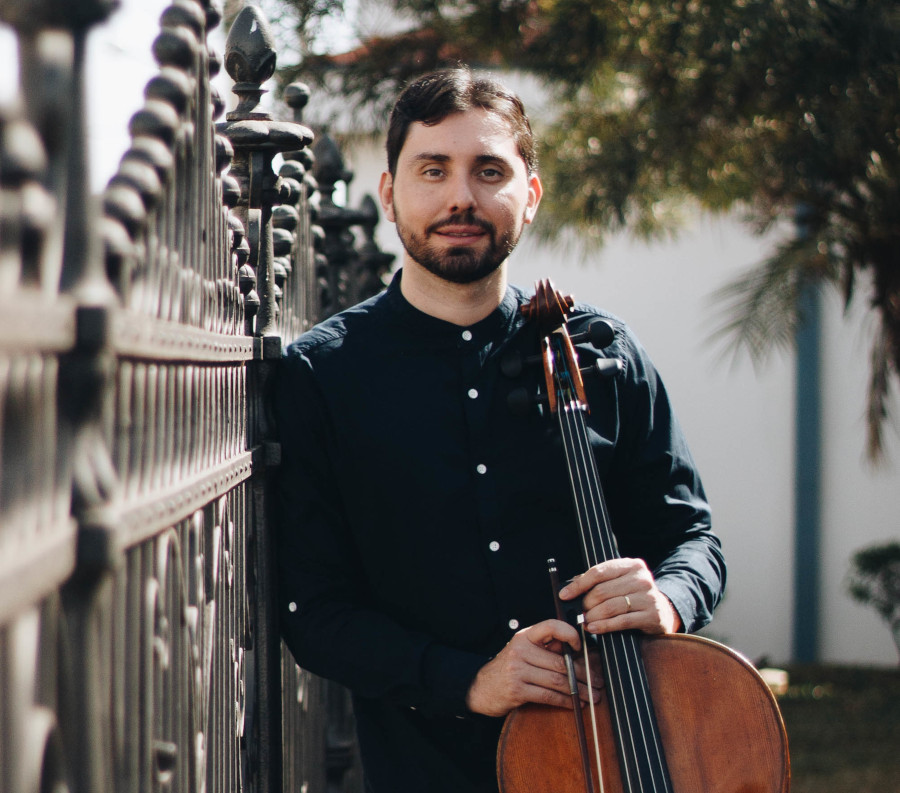 O violoncelista William Teixeira [Divulgação]