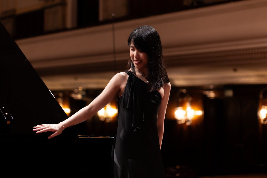 A pianista Kate Liu [Divulgação/Anna Szklener]