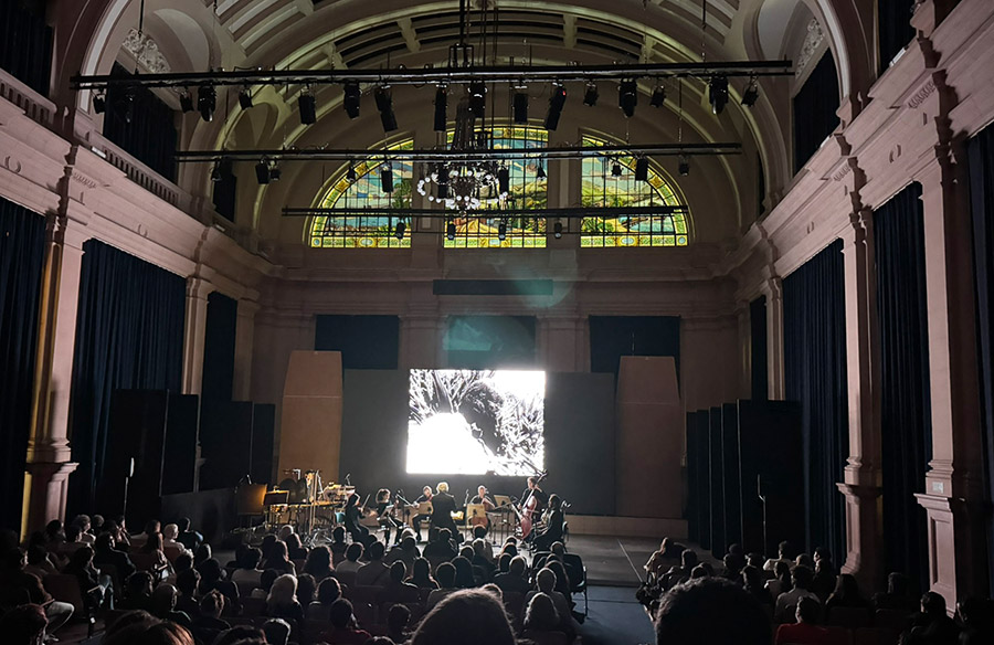 Exibição de Limite, com trilha de Leonardo Martinelli, na Estação Motiva Cultural (Revista CONCERTO)