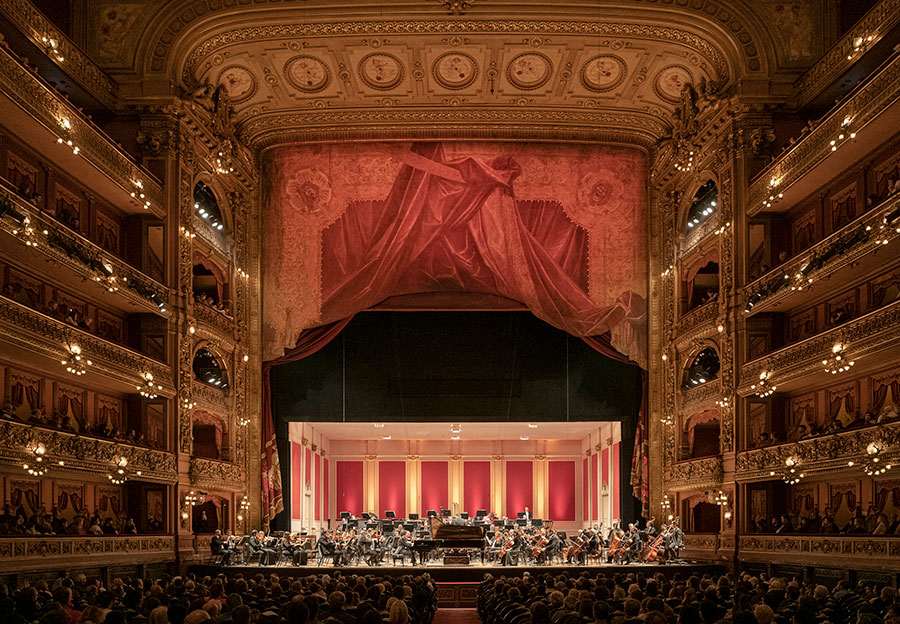 A Ospa no Teatro Colón de Buenos Aires (divulgação, Máximo Parpagnoli)