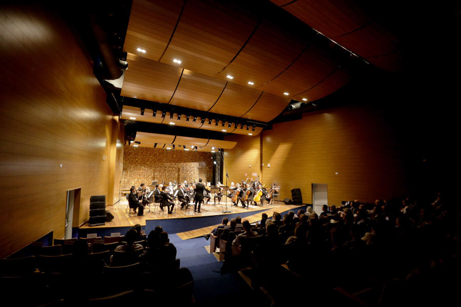 A Orquestra Sinfônica da USP [Divulgação/Marcos Santos]