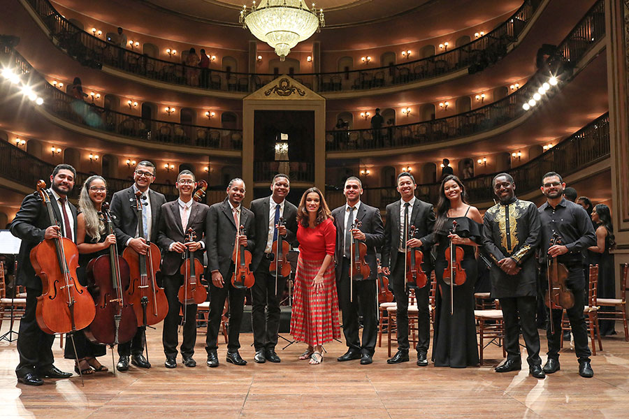 Academia Jovem Concertante com Simone Leitão, na Teatro Arthur Azevedo (divulgação)