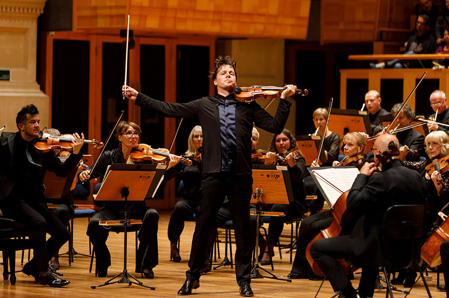 Joshua Bell e a Academy of St Martin in the Fields na Sala São Paulo (divulgação, Cauê Diniz)