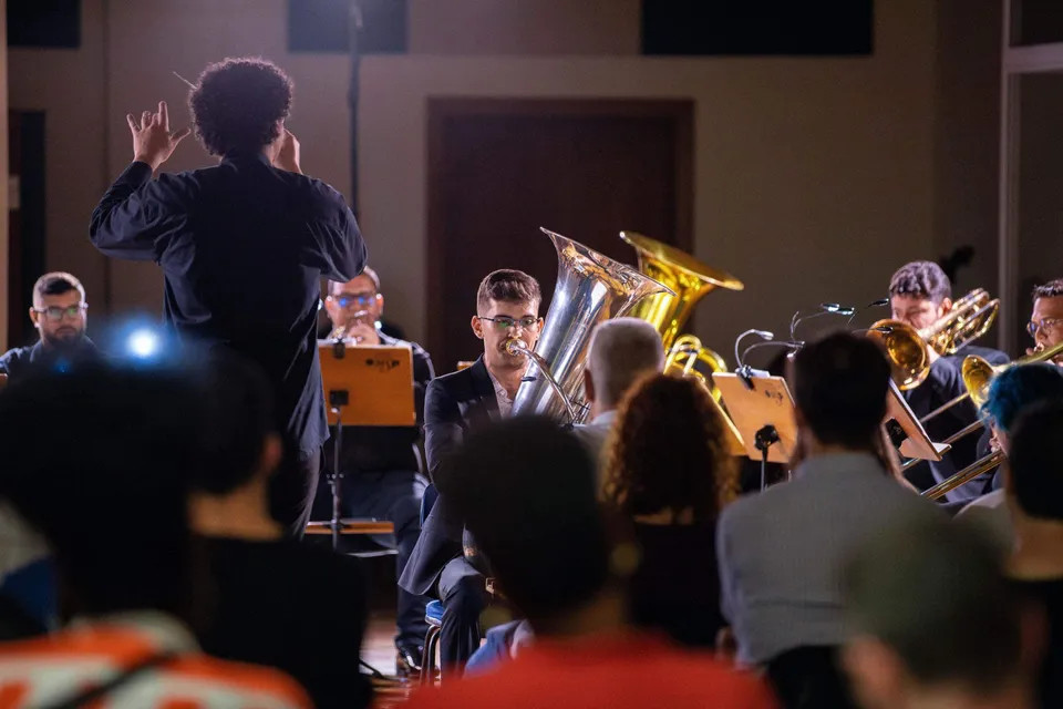 Apresentação de músicos da Academia da Osesp [Divulgação]