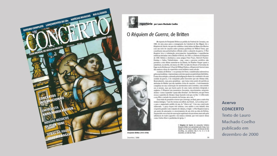 Acervo CONCERTO - Britten