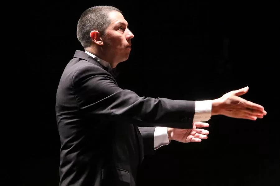  Hernán Sánchez Arteaga durante apresentação em Belo Horizonte [Divulgação/Paulo Lacerda]  