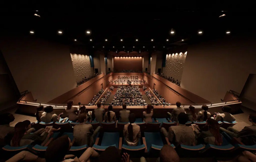 O novo Teatro Baccarelli [Divulgação]