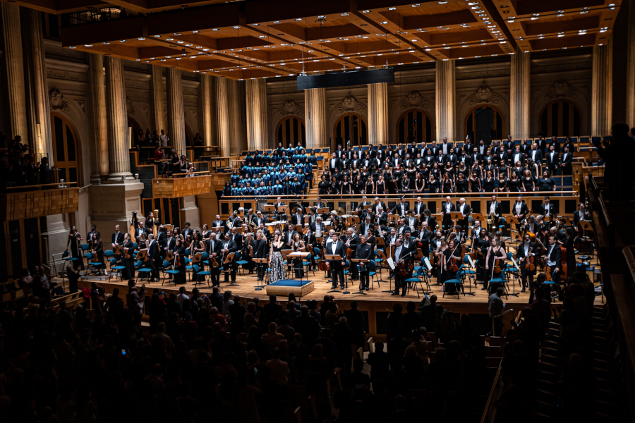 Final do concerto em que a Osesp apresentou 'A danação de Fausto', de Berlioz [Divulgação]