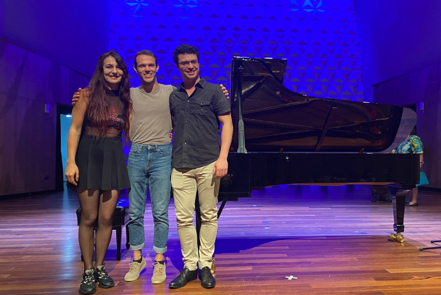 Finalistas do 3º Festival Internacional de Piano do Rio Janeiro [Divulgação]