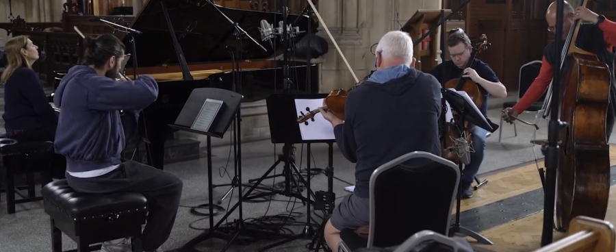 Clélia Iruzun e quarteto I Musicanti [Reprodução/ Instagram/ SOMM Recordings]