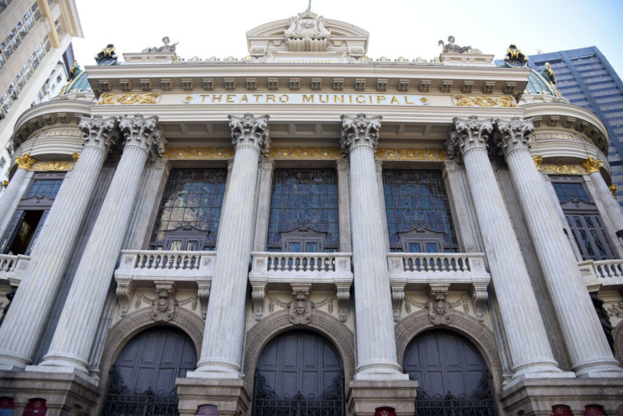 Fachada do Theatro Municipal do Rio de Janeiro [Divulgação]