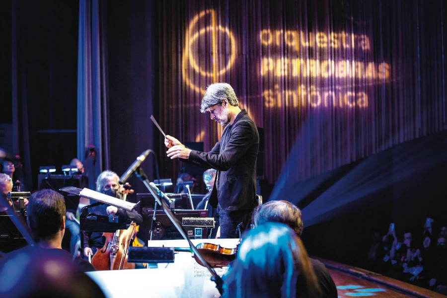 Felipe Prazeres rege os concertos da Opes [Divulgação]