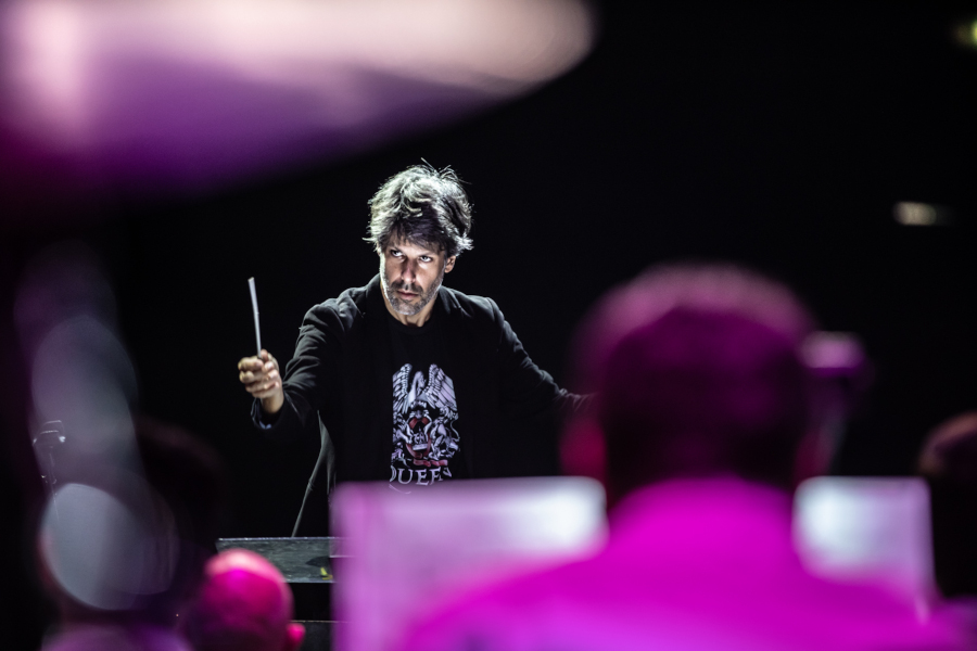O maestro Felipe Prazeres [Divulgação/Renato Mangolin]