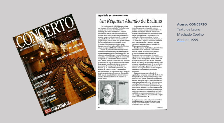 Réquiem alemão de Brahms