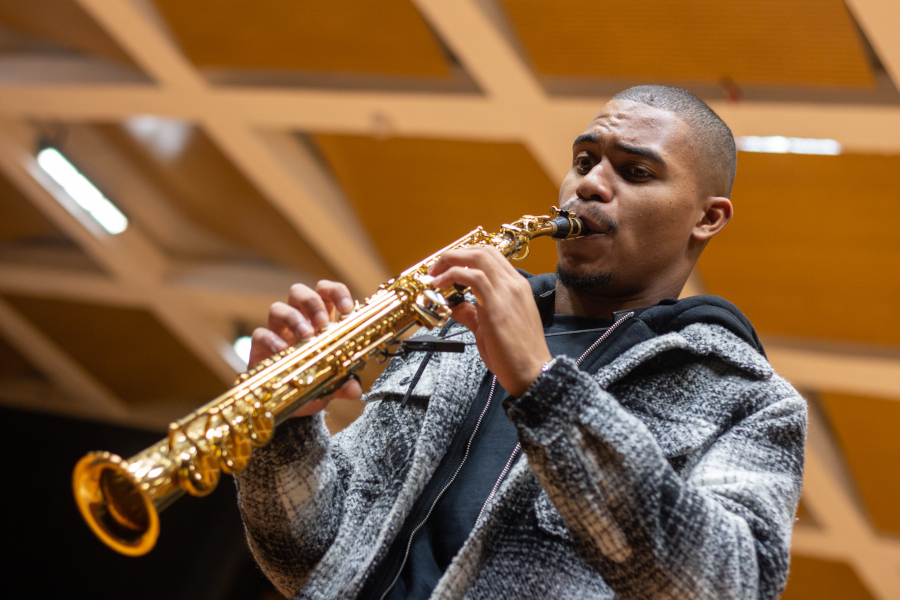 O saxofonista Samuel Alves[Divulgação]