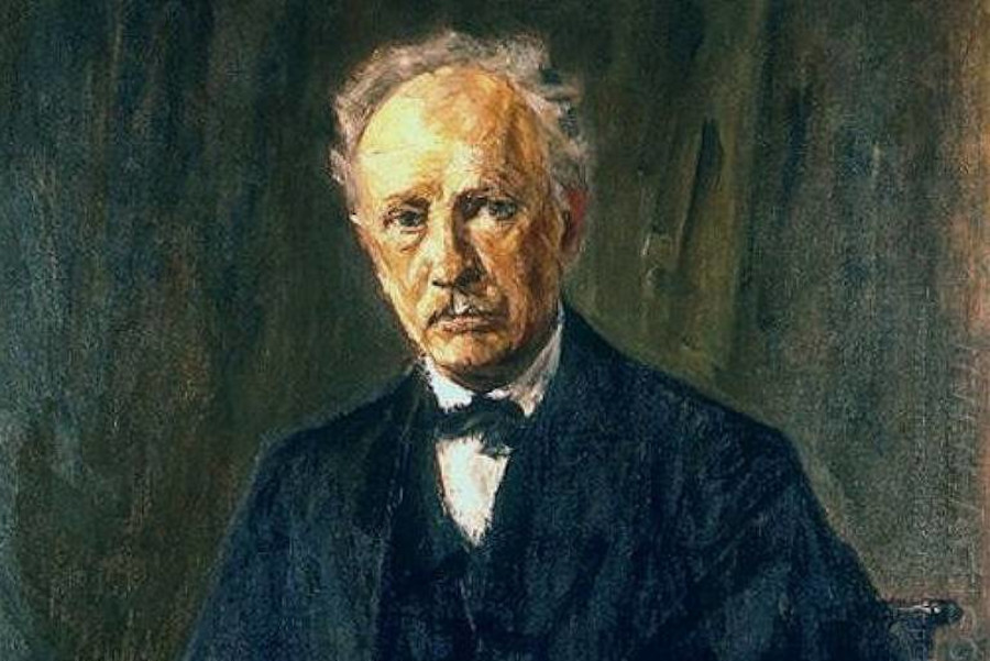 O compositor Richard Strauss em pintura de Max Liebermann [Divulgação]
