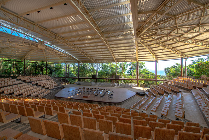 O Teatro de Vermelhos, em Ilhabela, no litoral de São Paulo [Divulgação]