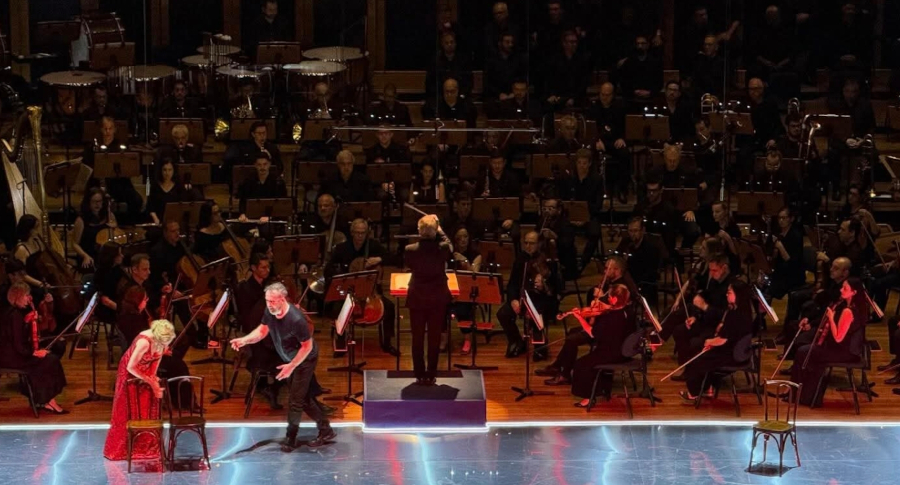Cena de 'Wozzeck', na Sala São Paulo [Divulgação]