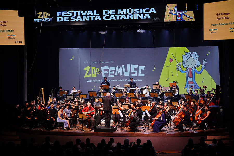 Concerto do Femusc de 2025 (reprodução Site Femusc, Weart)