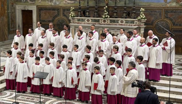Revista Concerto Cappella Musicale Pontificia Sistina [Divulgação]
